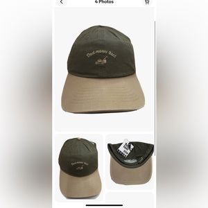 Dad Hat with an Embroidered  Statement front AJustable strap back